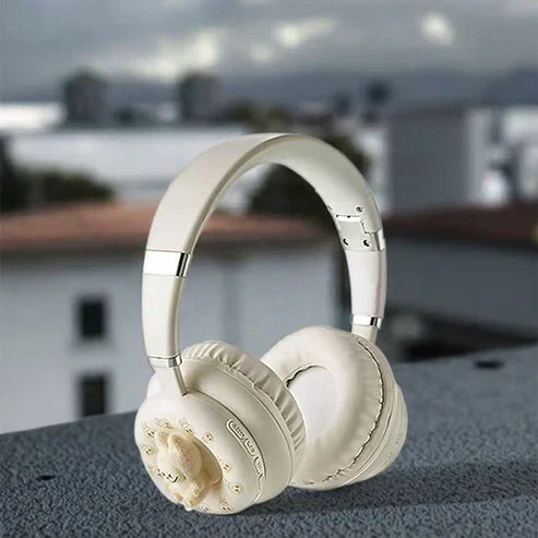 Labubu Wireless Headphones ๐ง โ Bluetooth 5.3 | TF Card Support | Cute & Comfortable Over-Ear Design ๐