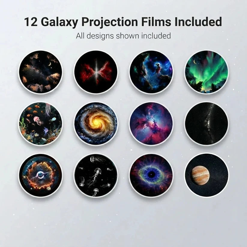 Galaxy Projector Night Lamp – 6 Lens