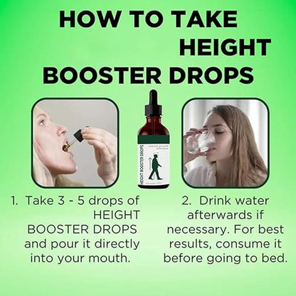 🌟 Height Booster Drops for Kids – 30ml | Boost Growth Naturally! 🧒✨
