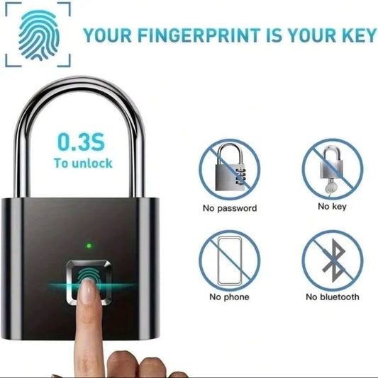 Fingerprint Lock Rechargeable High Quality