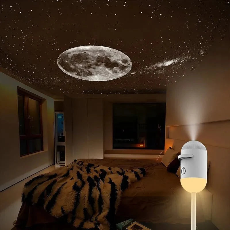 Galaxy Projector Night Lamp – 6 Lens