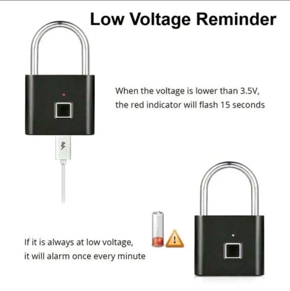 Fingerprint Lock Rechargeable High Quality
