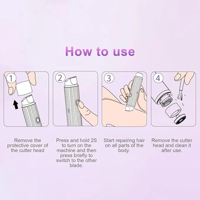 SilkEase 2-in-1 Women’s Electric Shaver