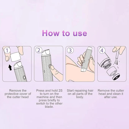 SilkEase 2-in-1 Women’s Electric Shaver