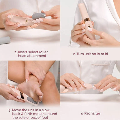 Premium Quality SmoothStep – Electric Foot File & Callus Remover