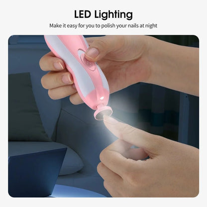 👶 Baby Electric Nail Trimmer Set ✨ | Safe & Gentle Nail Care for Infants & Toddlers 💅