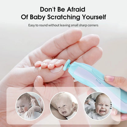 👶 Baby Electric Nail Trimmer Set ✨ | Safe & Gentle Nail Care for Infants & Toddlers 💅
